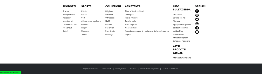 footer: cos’è